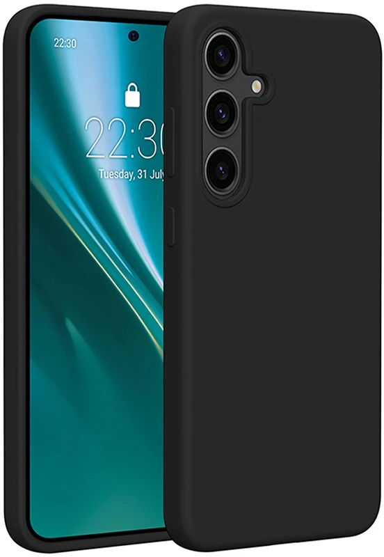 Etteri silikoninis dėklas Samsung Galaxy S24 Plus juodas