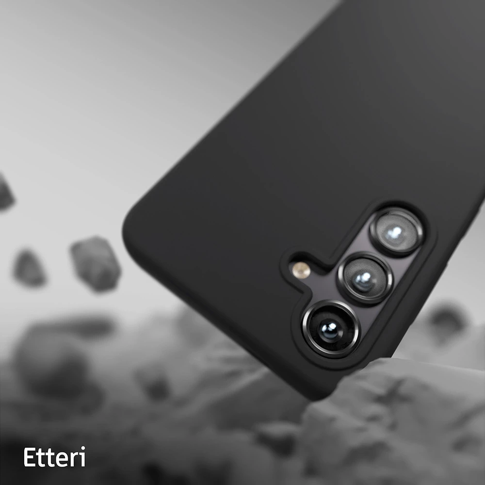 Etteri silikoninis dėklas Samsung Galaxy S24 Plus juodas