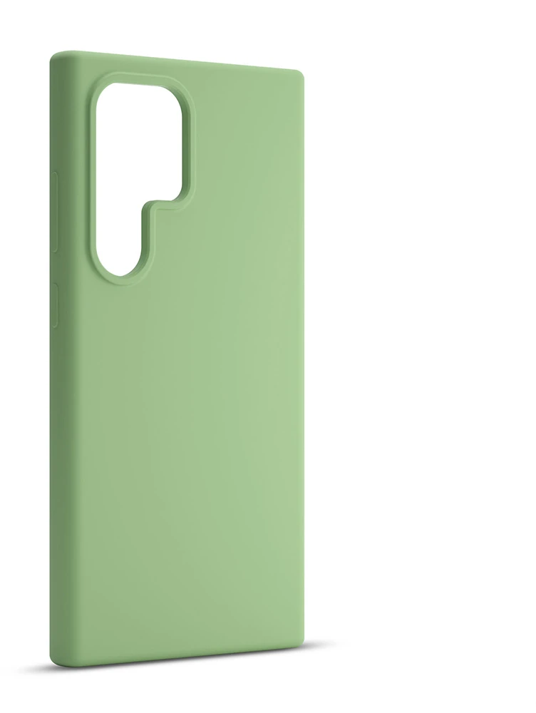 Etteri silikoninis dėklas Samsung Galaxy S24 Ultra šviesiai žalias