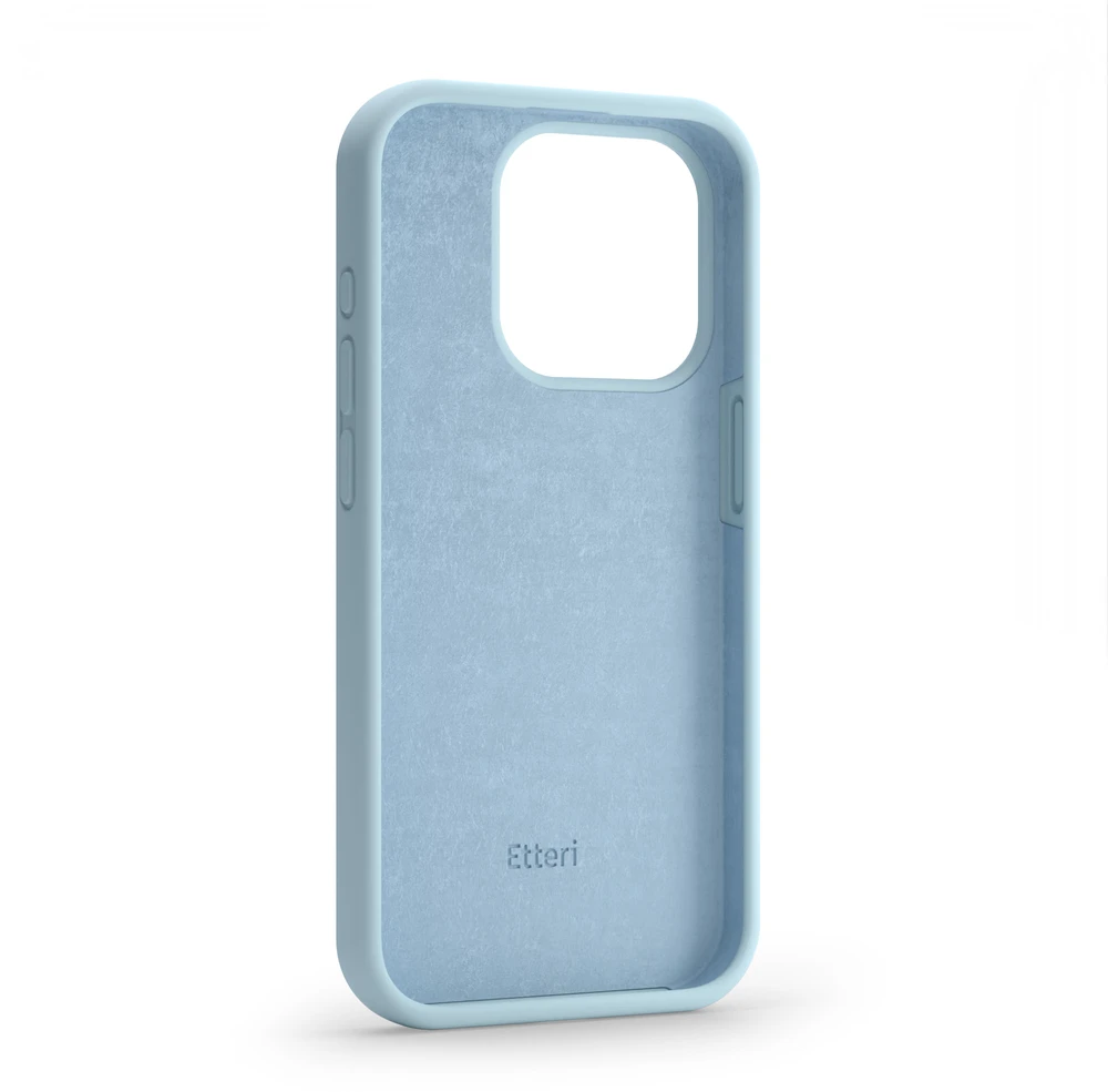 Etteri silikoninis dėklas Xiaomi Redmi Note 13 4G šviesiai mėlynas