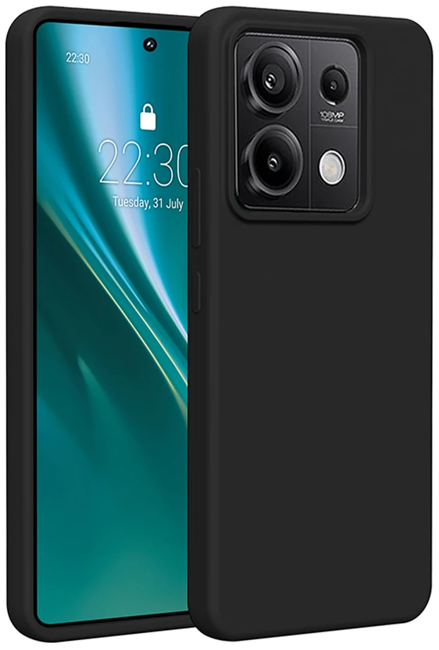 Etteri silikoninis dėklas Xiaomi Redmi Note 13 Pro 5G juodas