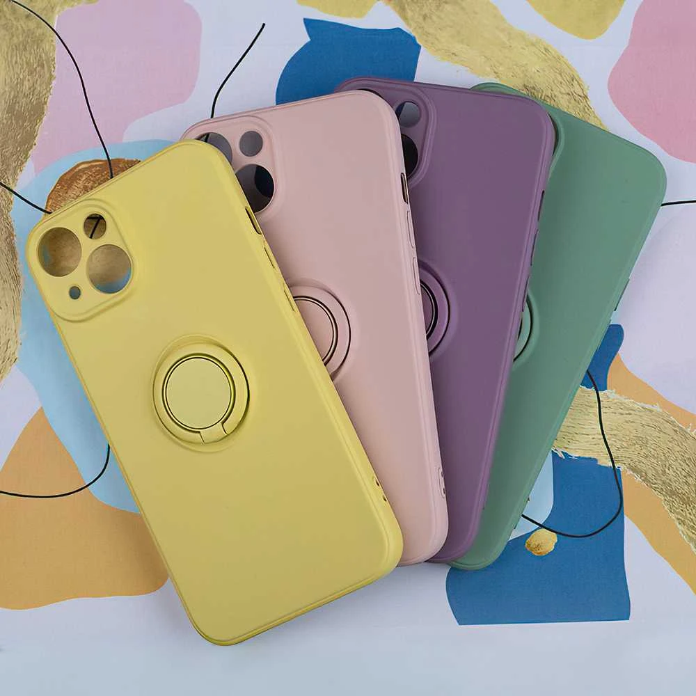 TFO TelForceone Finger Grip Xiaomi Redmi Note 13 5G (global) dėklas telefonui violetinės spalvos