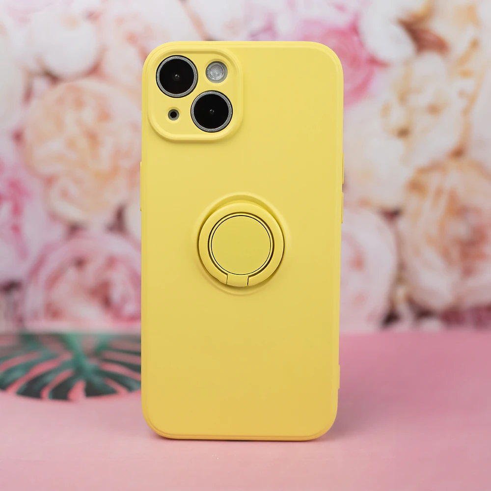 TFO „Finger Grip“ dėklas, skirtas Xiaomi Redmi Note 13 Pro Plus 5G (global), geltonas