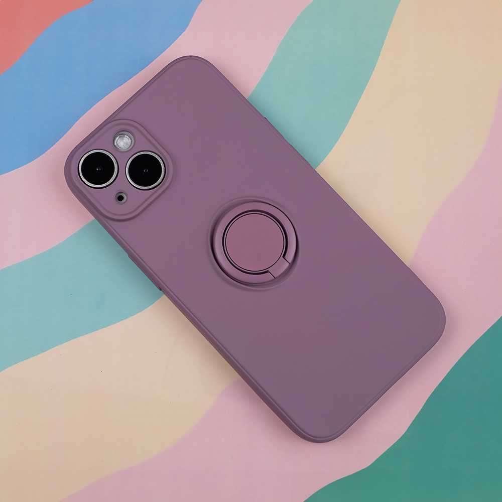 iLike TelForceone Finger Grip Xiaomi Redmi Note 13 Pro Plus 5G (global) dėklas telefonui violetinės spalvos