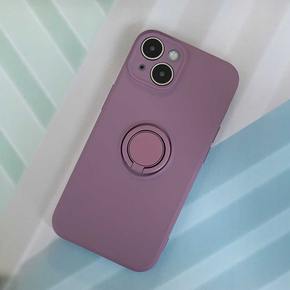 iLike TelForceone Finger Grip Xiaomi Redmi Note 13 Pro Plus 5G (global) dėklas telefonui violetinės spalvos