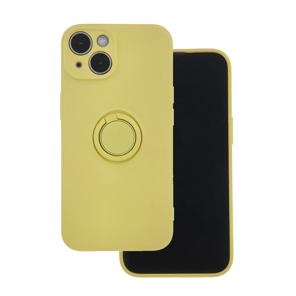 TFO „Finger Grip“ dėklas, skirtas Xiaomi Redmi Note 13 Pro 5G (global), geltonas