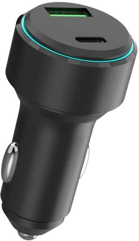 Forever Recycling Forever perdirbamo plastiko automobilinis įkroviklis su USB-C ir USB-A jungtimis 32W LS-AC-32