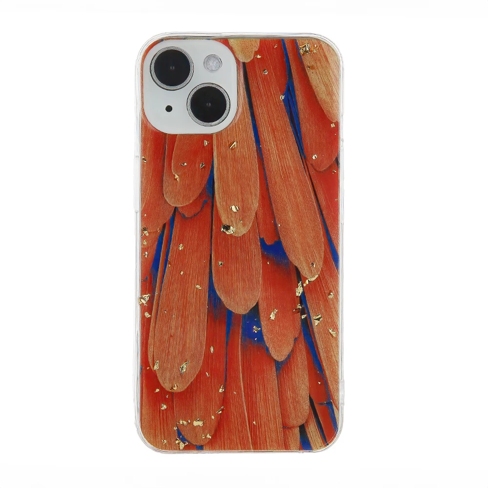 TFO Gold Glam dėklas Samsung Galaxy A14 4G / A14 5G oranžinis