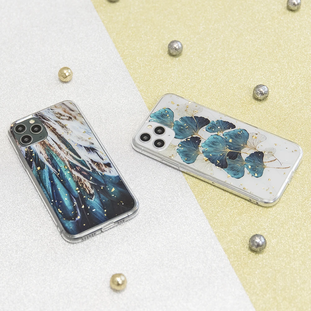 TFO „Gold Glam“ dėklas, skirtas „Samsung Galaxy A25 5G“ (global) plunksnos