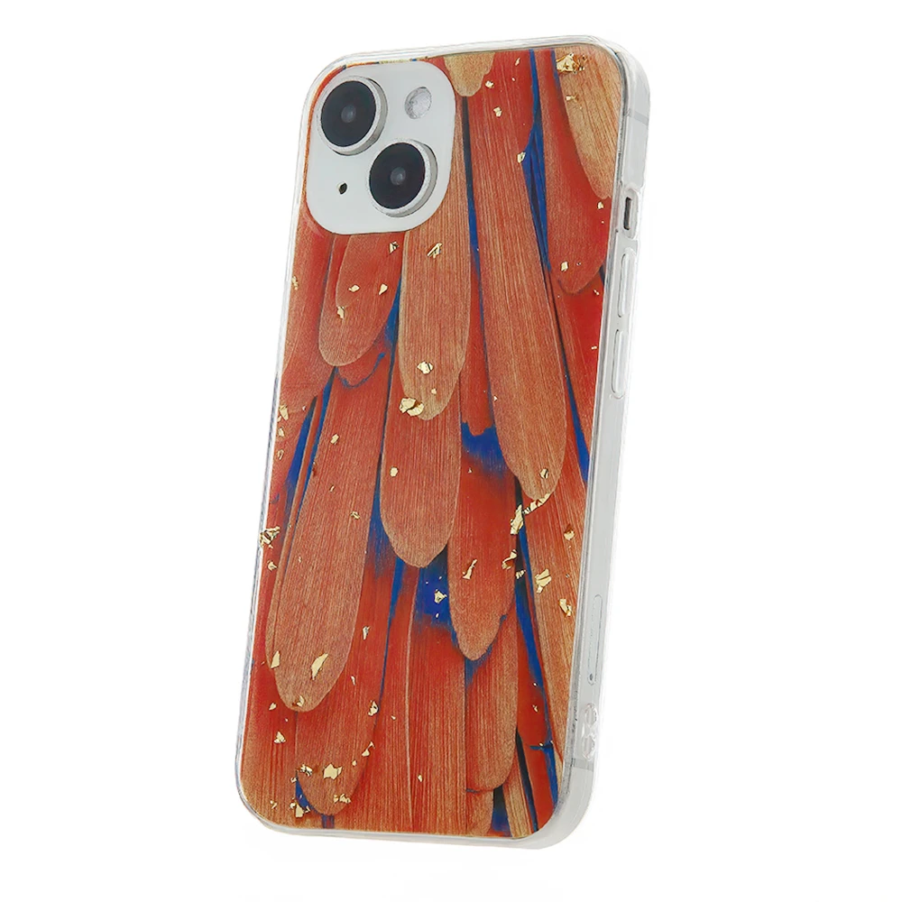 TFO Auksinis „Glam“ dėklas, skirtas Samsung Galaxy A34 5G, oranžinis