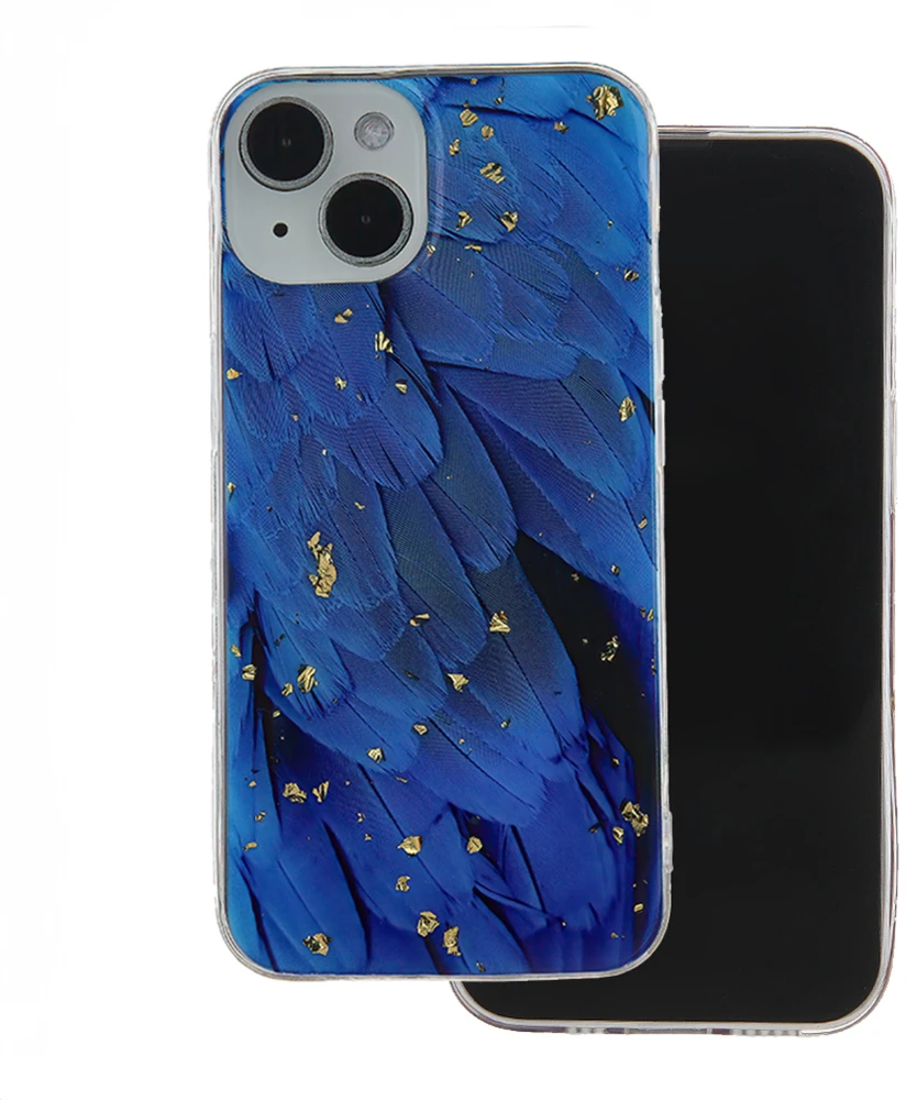 TFO „Gold Glam“ dėklas, skirtas Samsung Galaxy A35 5G, mėlynas