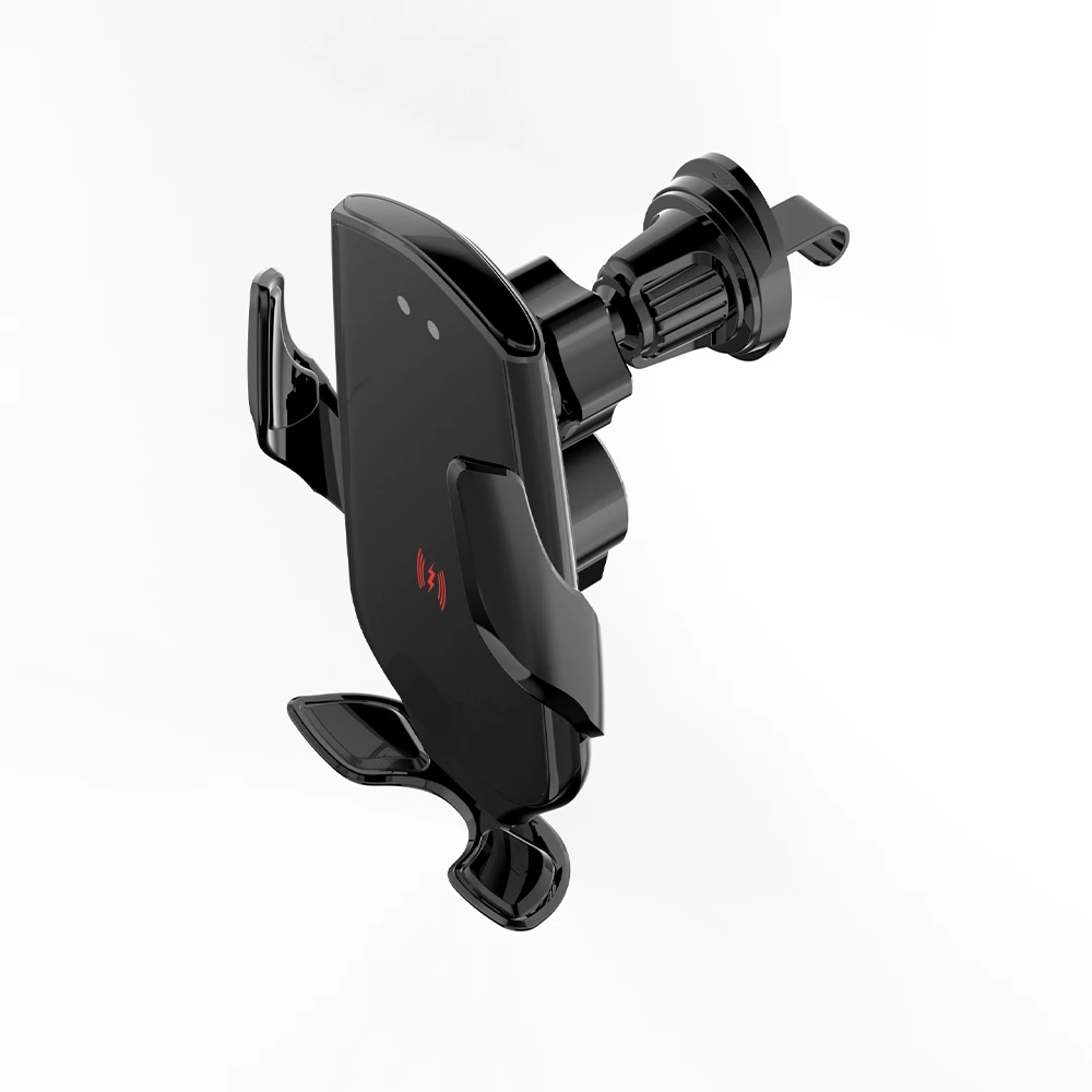 Maxlife automobilinis laikiklis ventiliacijos grotelėms MXCH-08 automatinis su belaidžiu įkrovimu juodas 15W