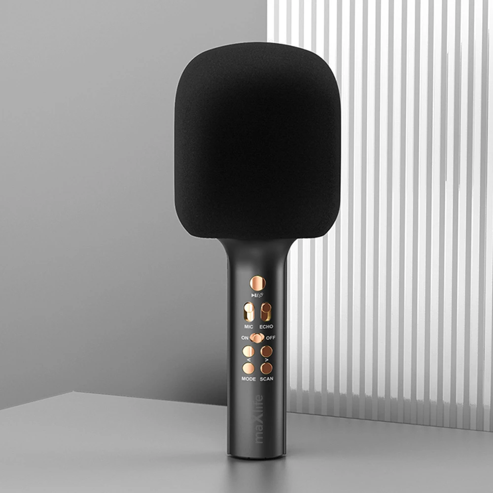 Maxlife „Bluetooth“ mikrofonas su garsiakalbiu MXBM-600, juodas