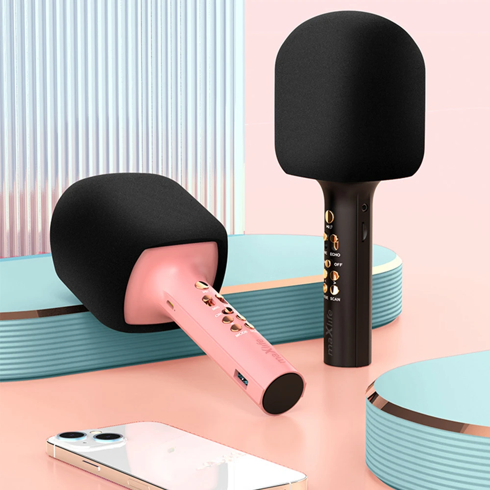 Maxlife „Bluetooth“ mikrofonas su garsiakalbiu MXBM-600, juodas