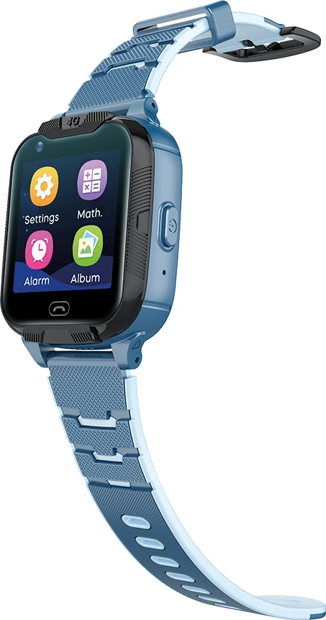 Išmanusis laikrodis Maxlife 4G GPS WiFi MXKW-350, Mėlynos spalvos