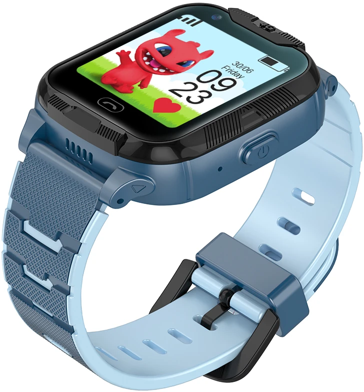 Išmanusis laikrodis Maxlife 4G GPS WiFi MXKW-350, Mėlynos spalvos