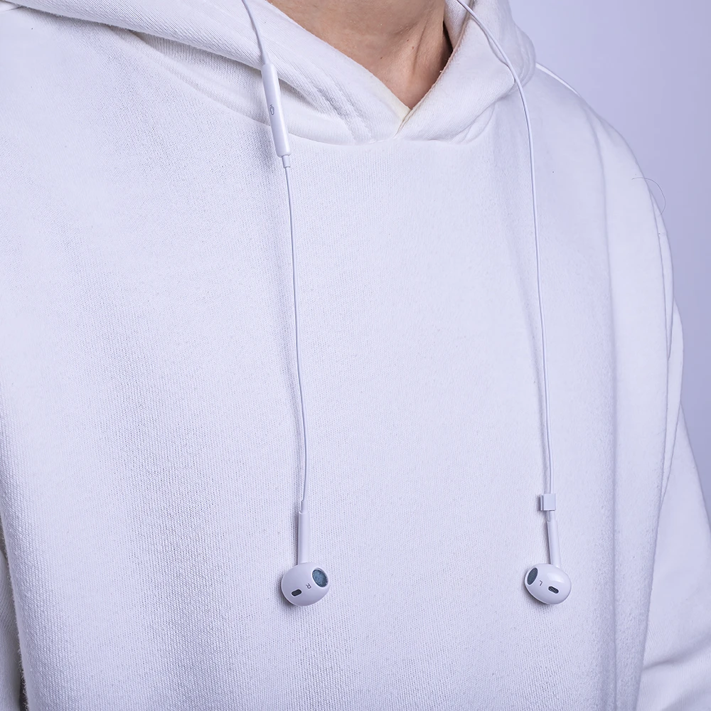 Maxlife laidinės ausinės MXEP-04 USB-C baltos