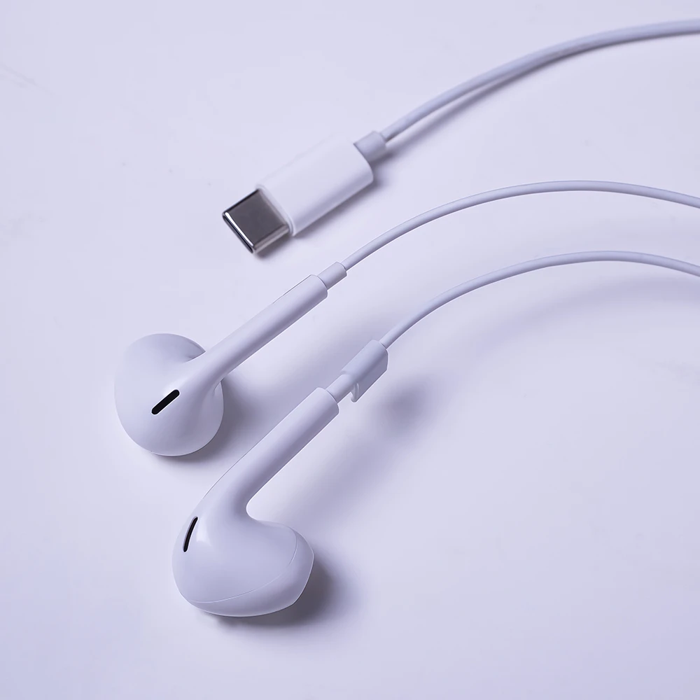 Maxlife laidinės ausinės MXEP-04 USB-C baltos