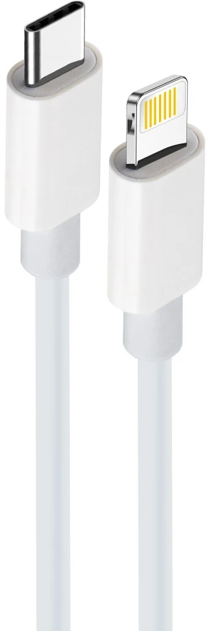 Maxlife MXUC-05 laidas USB-C – Lightning 1,0 m 20W baltas