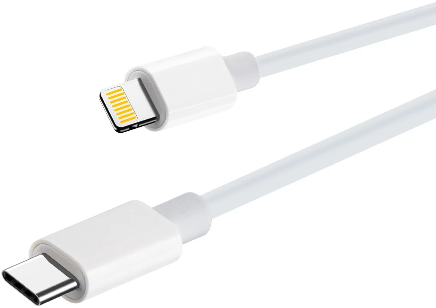 Maxlife MXUC-05 laidas USB-C – Lightning 1,0 m 20W baltas