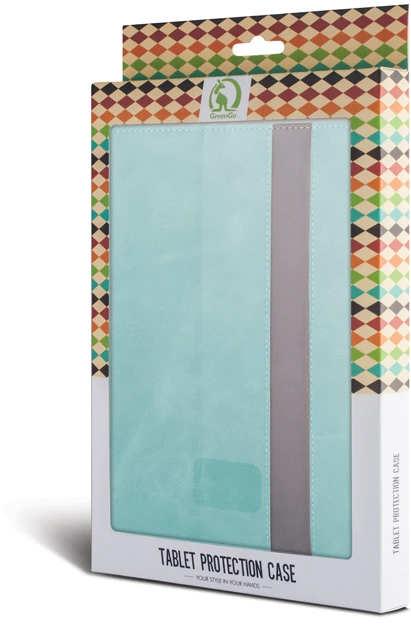 Greengo TFO Universalus dėklas Fantasia planšetiniam kompiuteriui 9-11”(I27 x P20 cm), mėtų spalvos