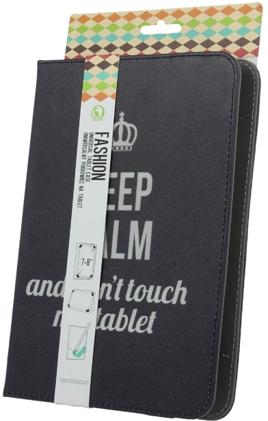 iLike TFO Universalus dėklas Keep Calm planšetei 9-11”(I27 x P20 cm)
