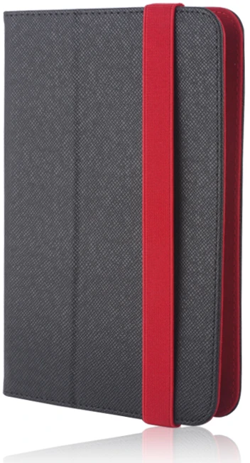 Greengo TFO Universalus dėklas ORBI planšetiniam kompiuteriui 9-11” (I27 x P20 cm) juodas-raudonas