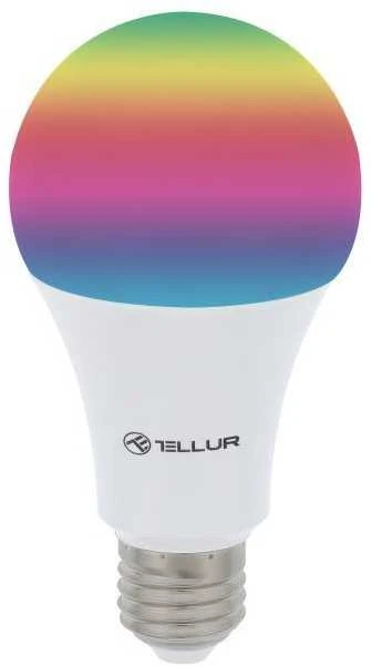 Tellur WiFi Smart Bulb E27, 10W, baltas/warm/RGB, dimmer