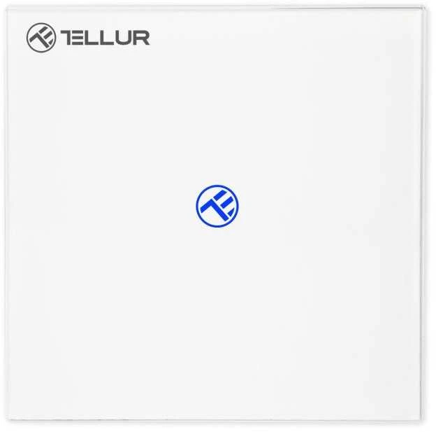 Tellur WiFi Smart Switch, SS1N, 1 Port, 1800W, Baltas