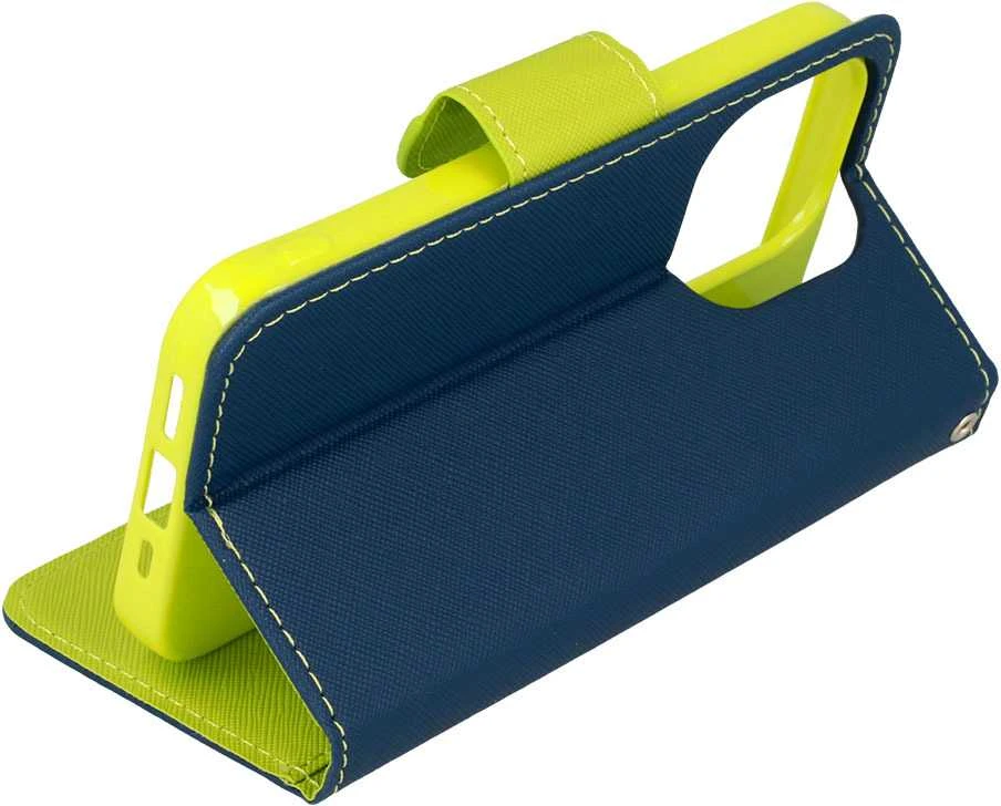 Toptel Telone Fancy dėklas skirtas Samsung Galaxy S22 navy-lime