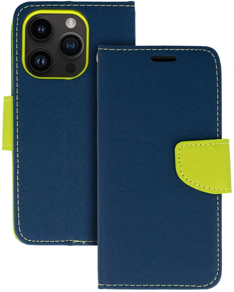 Fusion Accessories Telone Fancy dėklas skirtas Samsung Galaxy S23 navy-lime