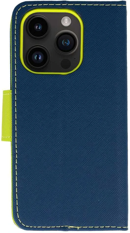 Fusion Accessories Telone Fancy dėklas skirtas Xiaomi Redmi Note 11 Pro/Note 11 Pro 5G navy-lime