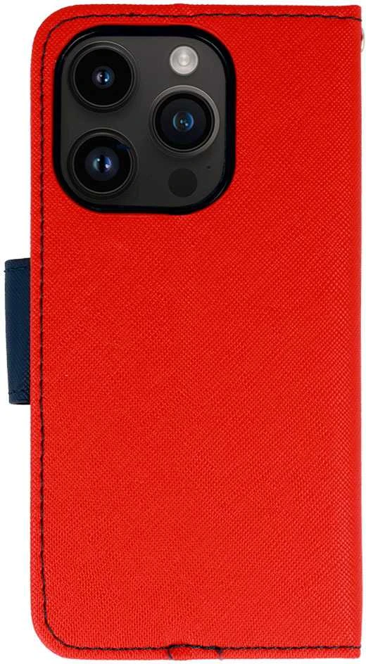Fusion Accessories Telone Fancy dėklas skirtas Xiaomi Redmi Note 11 Pro/Note 11 Pro 5G red-navy