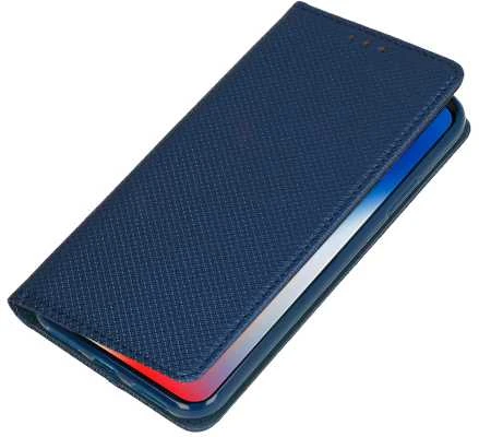 Toptel Telone Smart Book MAGNET dėklas skirtas Xiaomi Redmi Note 13 5G mėlynos spalvos
