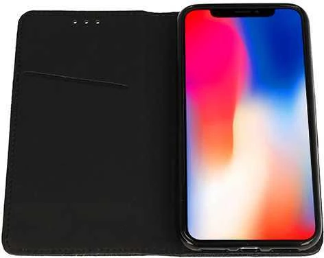 Fusion Accessories Telone Smart Book MAGNET dėklas skirtas Xiaomi Redmi Note 11 Pro PLUS 5G juodos spalvos