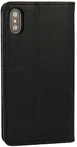 Smart Book MAGNET Dėklas skirtas Samsung Galaxy J4 PLUS juodos spalvos