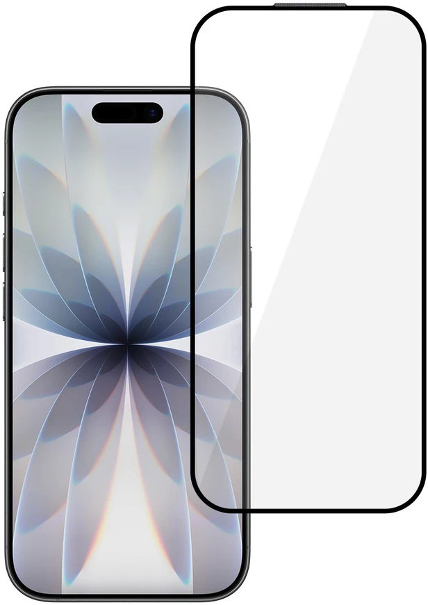 Grūdintas stiklas „Tel Protect 10X HD DLC“ deimantinė danga, skirta „iPhone 16 Pro/17“ (apvalkalas)