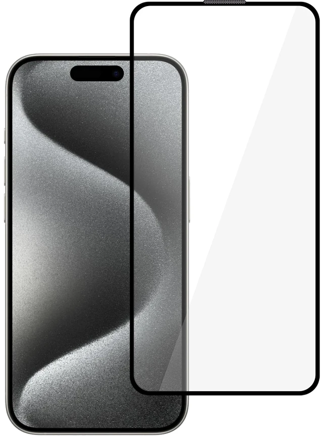 Grūdintas stiklas Tel Protect 10X HD Plus Titanium, skirtas Iphone 15 Pro (vokelis)