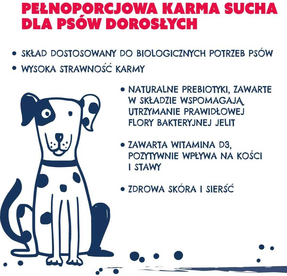 TEO Rich in jautiena – sausas Maistas šunims – 15kg