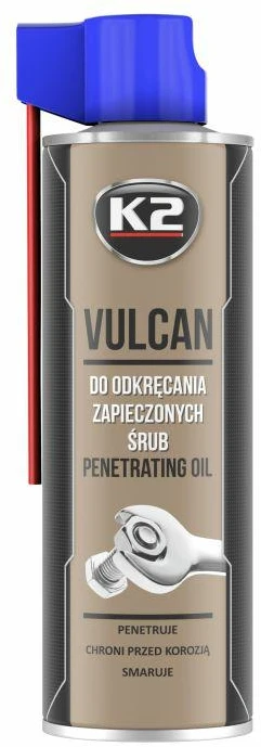 Melle K2 VULCAN VARŽTŲ ATSUKIMO PRIEMONĖ 500ML PURŠKALAS