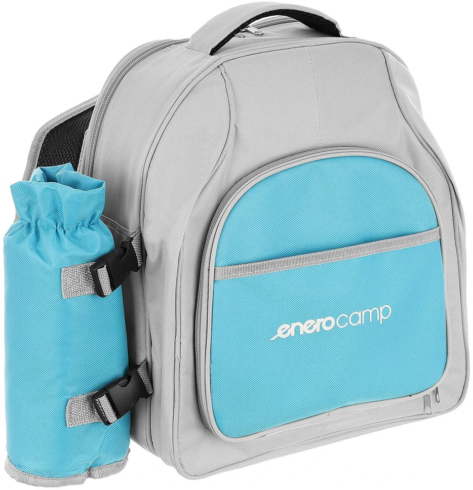 Enero Camp Mėlynos ir pilkos spalvos termo kuprinė 25L
