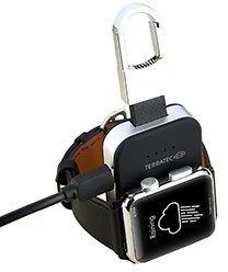 Terratec Charge AIR Key 950 mAh Belaidis įkrovimas Juoda, Sidabras