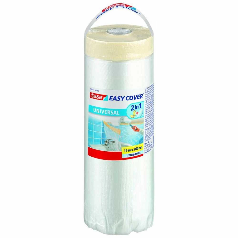 TESA APSAUGINĖ PLĖVELĖ DAŽYMUI SU JUOSTA 15m x 2,6m