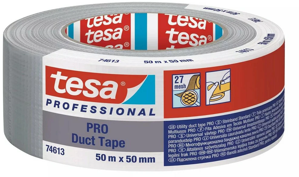 TESA Sidabrinis REPAIR TAPE 50m x 50mm | Tesa