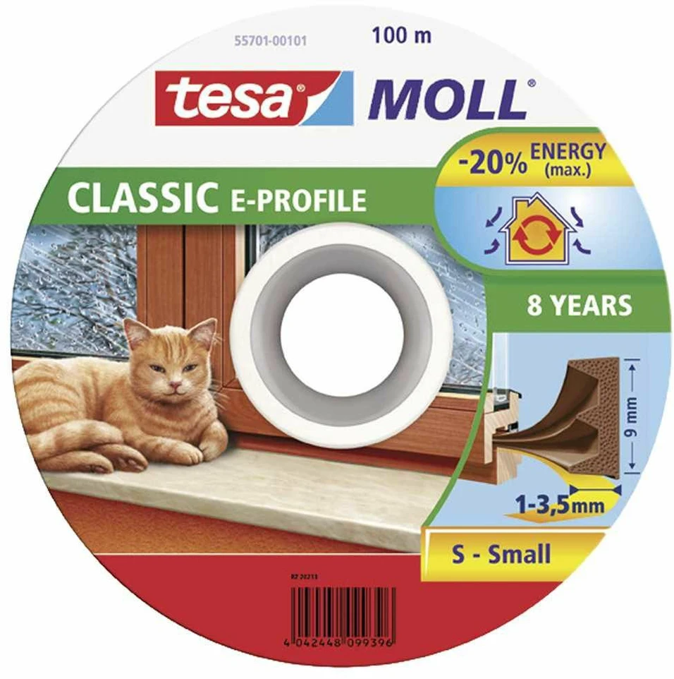 TESA USZCZELKA BRĄZ E - 100m 9mm