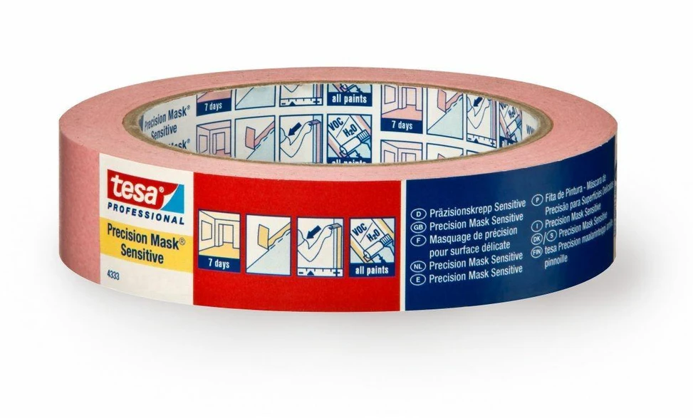 Apsauginė dažymo juosta jautriems paviršiams tesa Precision Sensitive 50mx30mm