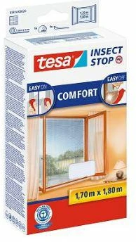 TESA MOSKITIERA OKIENNA Juoda 1,7m x 1,8m COMFORT