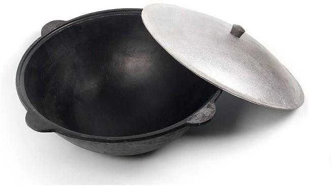 Kamado Bono Poliruotas uzbekiškas kazanas TEXAS CLUB, Ø50 cm, 12 l