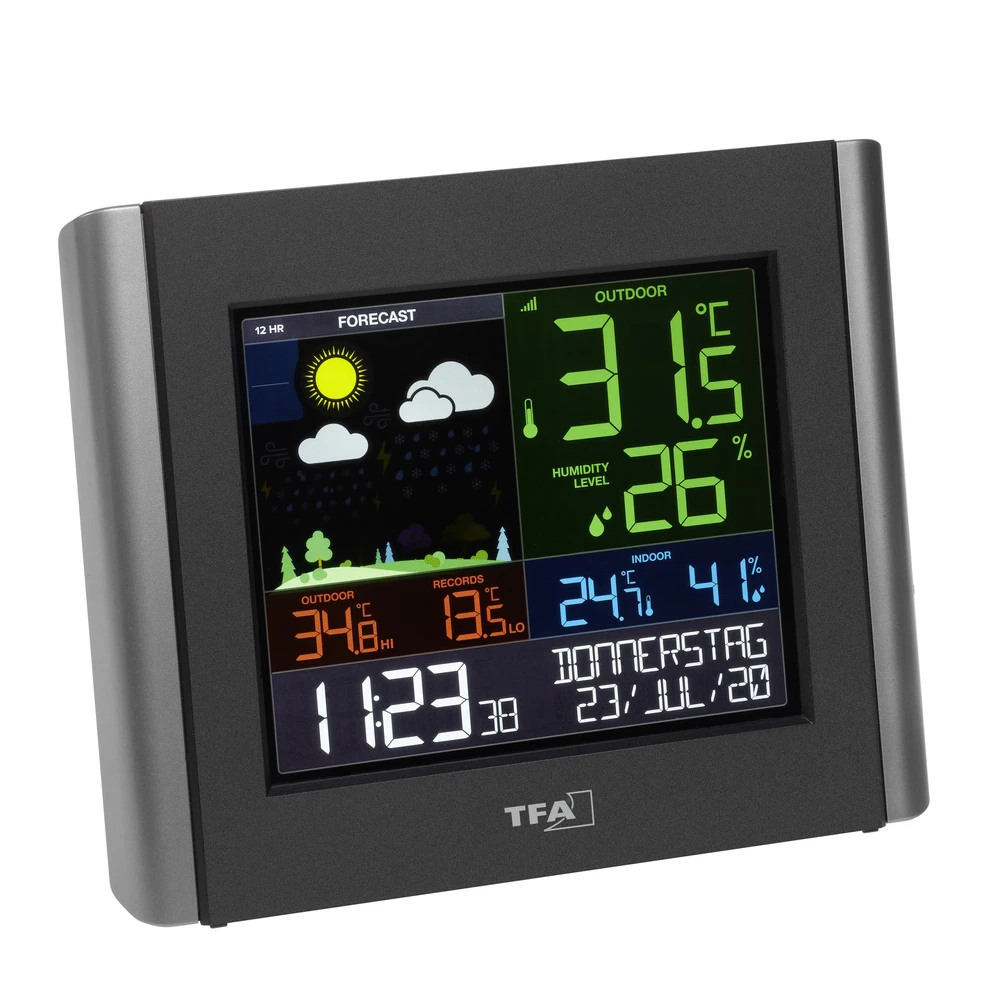 TFA Belaidė Wi-Fi meteorologinė stotelė „View Meteo”