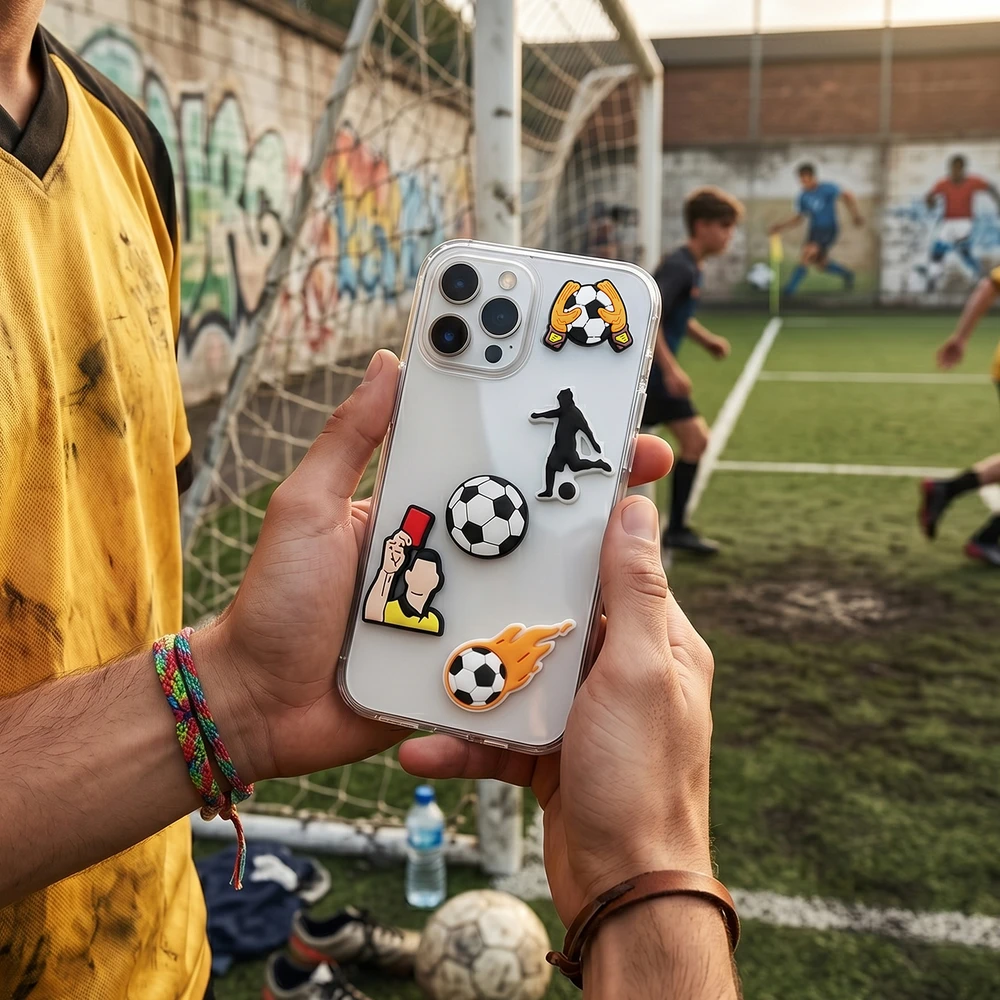 TFO 3D lipdukas Football 5 vnt. rinkinys